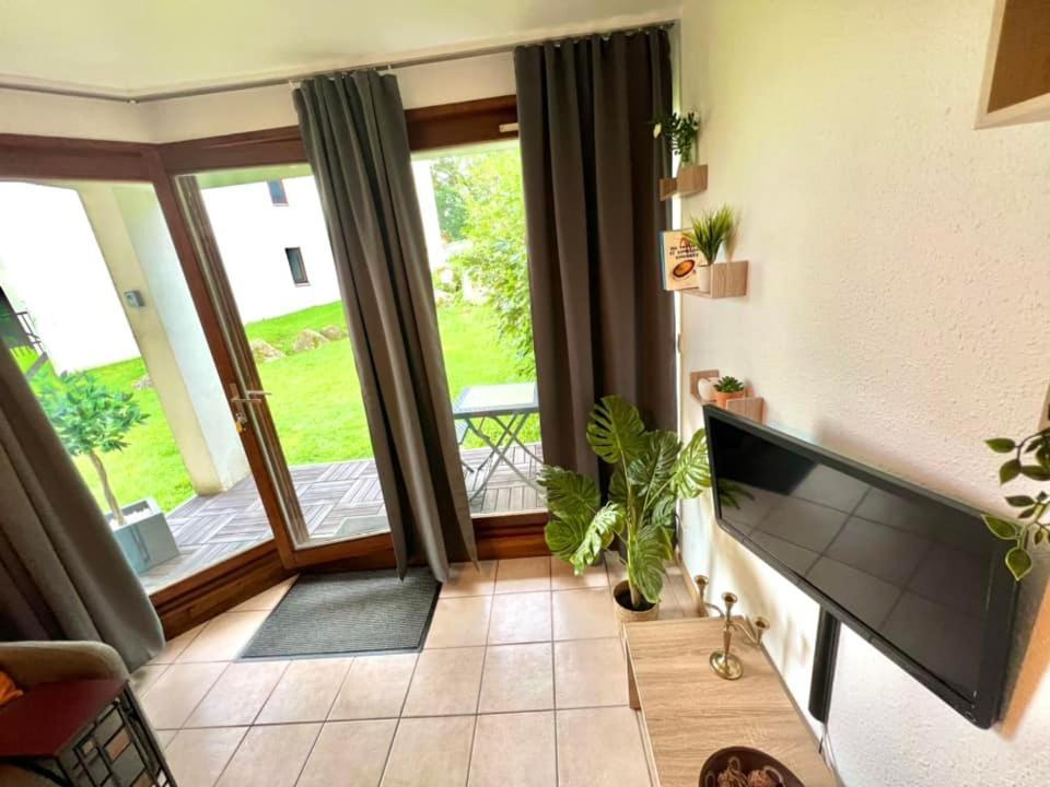 Joli Studio Cosy, Vue Magnifique Et Terrasse Privee Gérardmer Kültér fotó