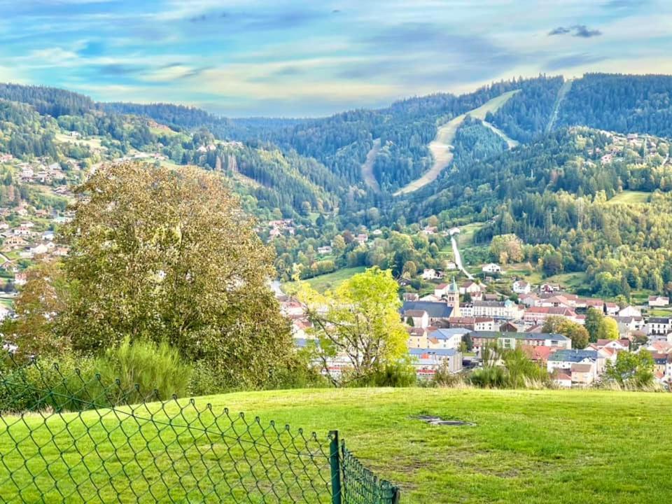 Joli Studio Cosy, Vue Magnifique Et Terrasse Privee Gérardmer Kültér fotó